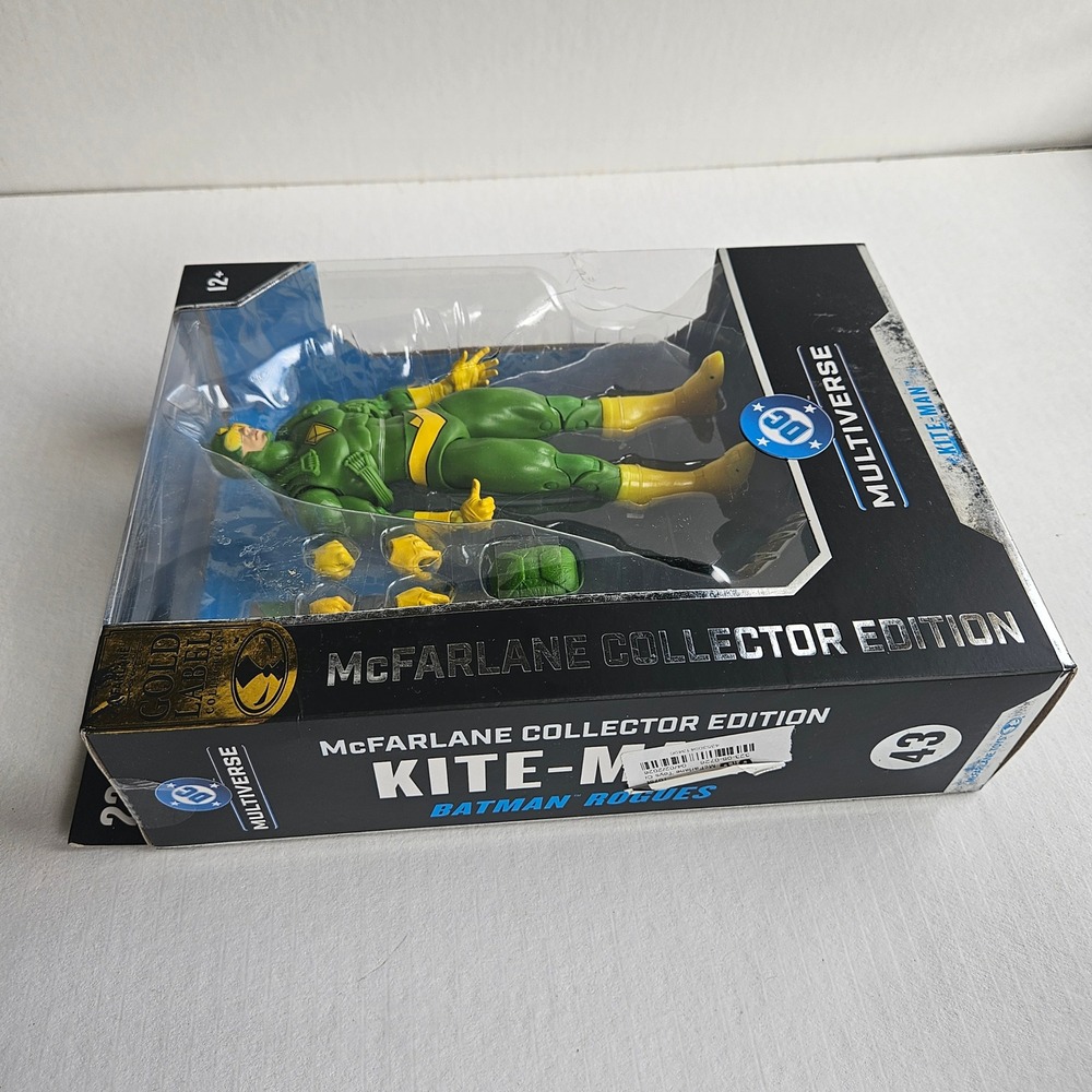 McFarlane DC Multiverse Kite-Man Gold Label Collector Edition #43 Batman Rogues - Picture 2 of 7